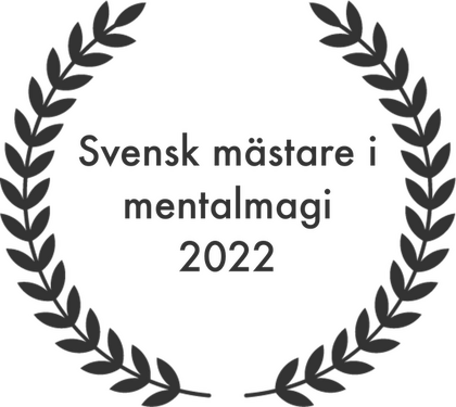 Svensk mästare i mentalmagi 2022 Svensk mästare i mentalmagi 2022